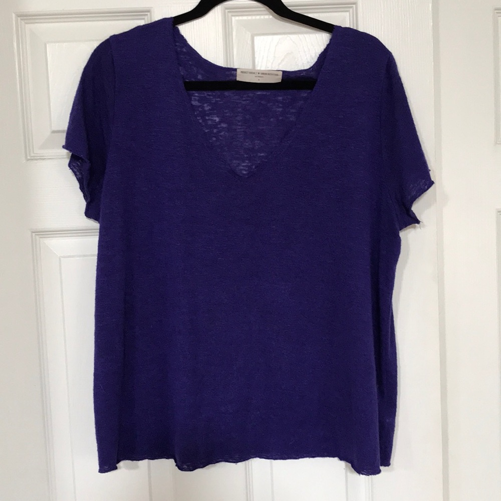 Urban Outfitters dark purple tee